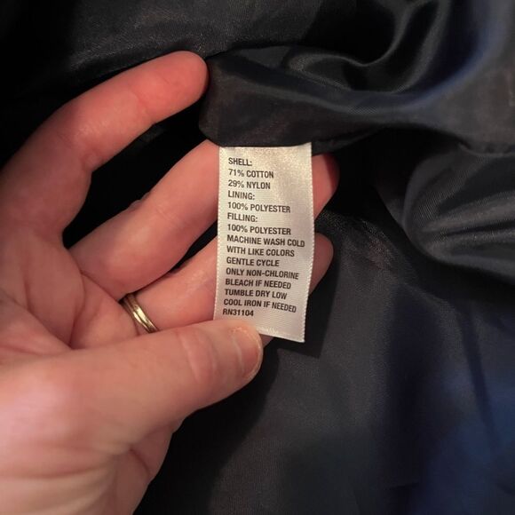 NWT Crown & Ivy Curvy Lace Vest – Navy Blue – Size 2x curvy - Picture 8 of 9